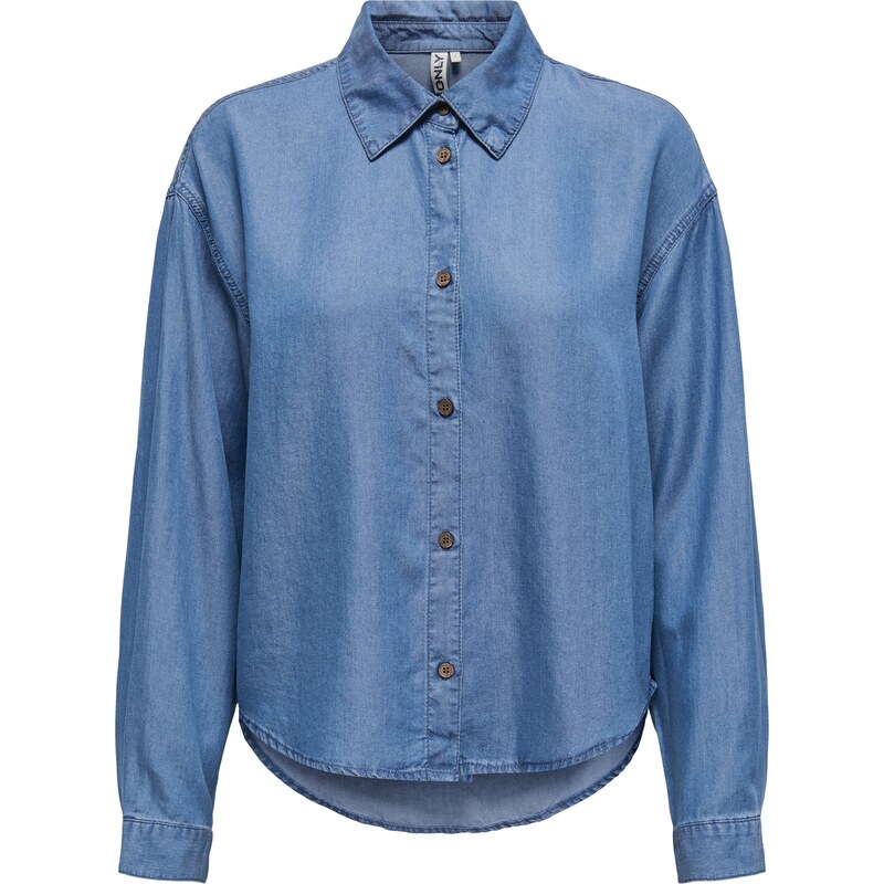 ONLY Blúzka ONLCharis modrá denim 62530021