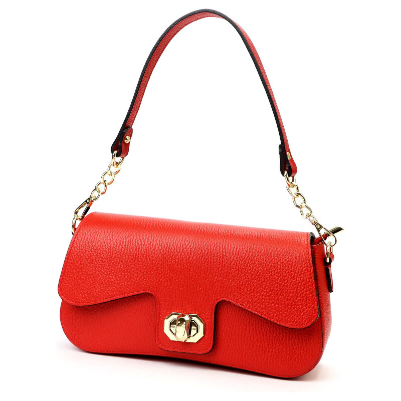 Kožená kabelka Luka červená KZ56649 62534753
