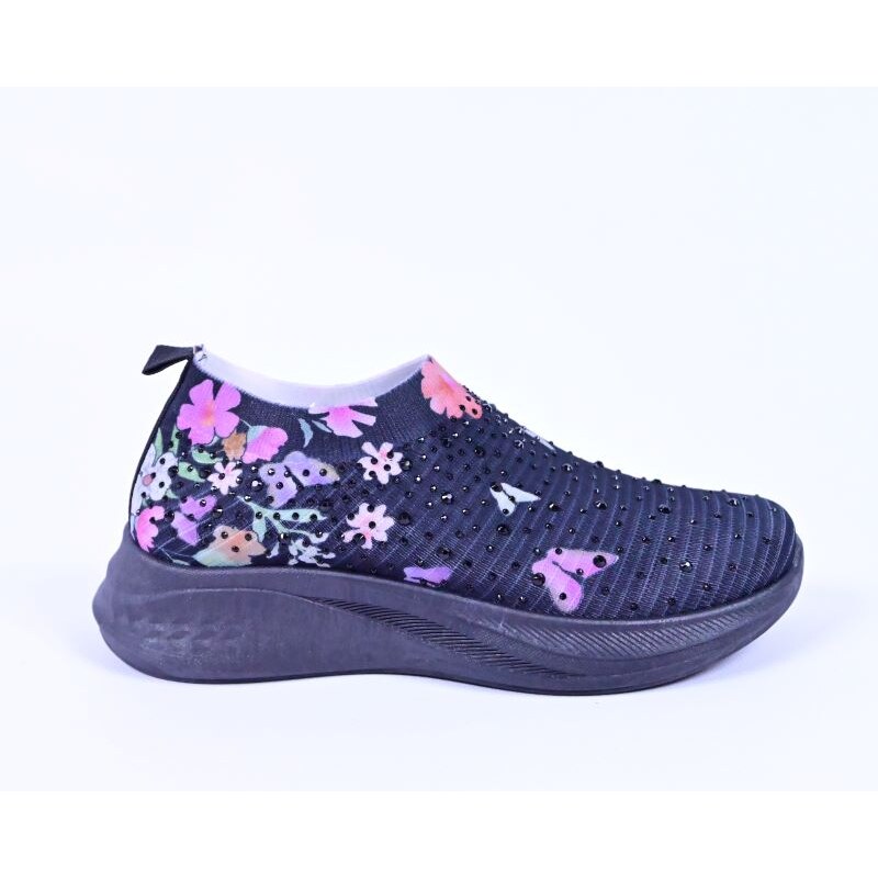 Dámske slip-on tenisky Mat Star 138600- Black 62537749