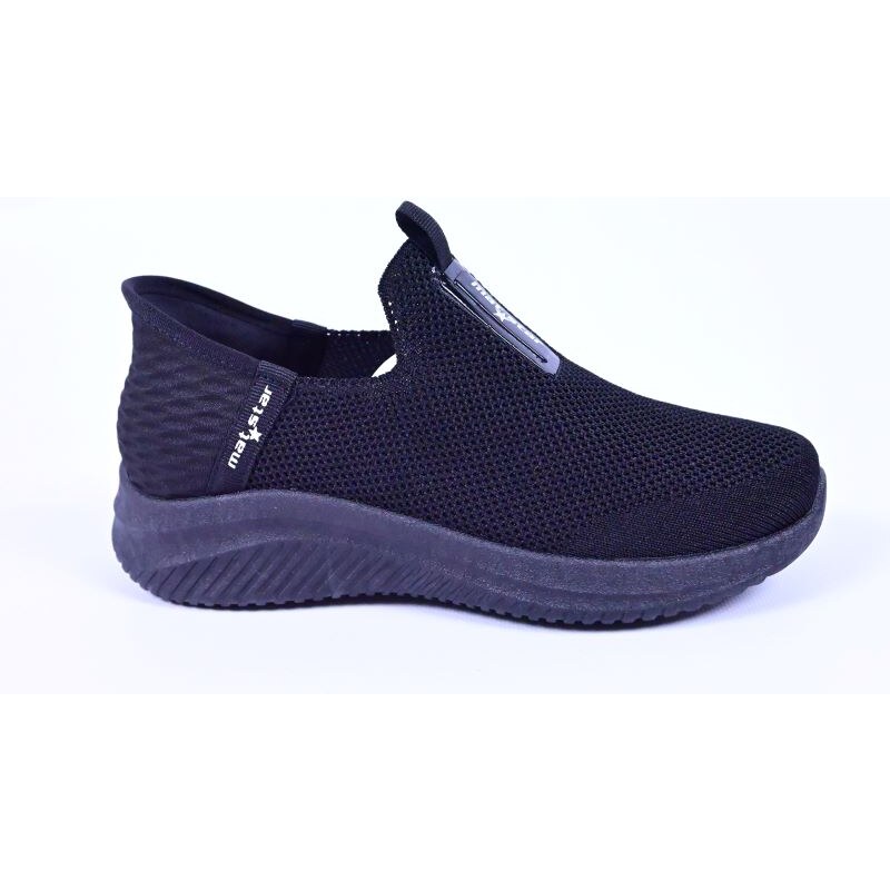 Dámske slip-on tenisky Mat Star 138547- Black 62537751