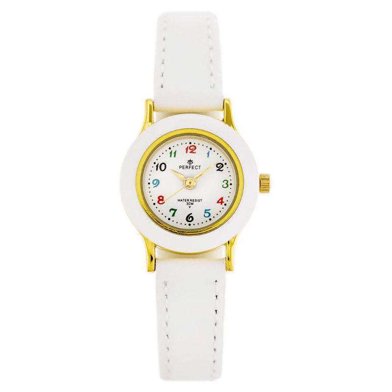 Hodinky detské PERFECT LP165 - biele (zp808c) 34496492