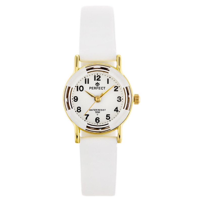 Hodinky detské PERFECT L248 - biele (zp968a) 34496495