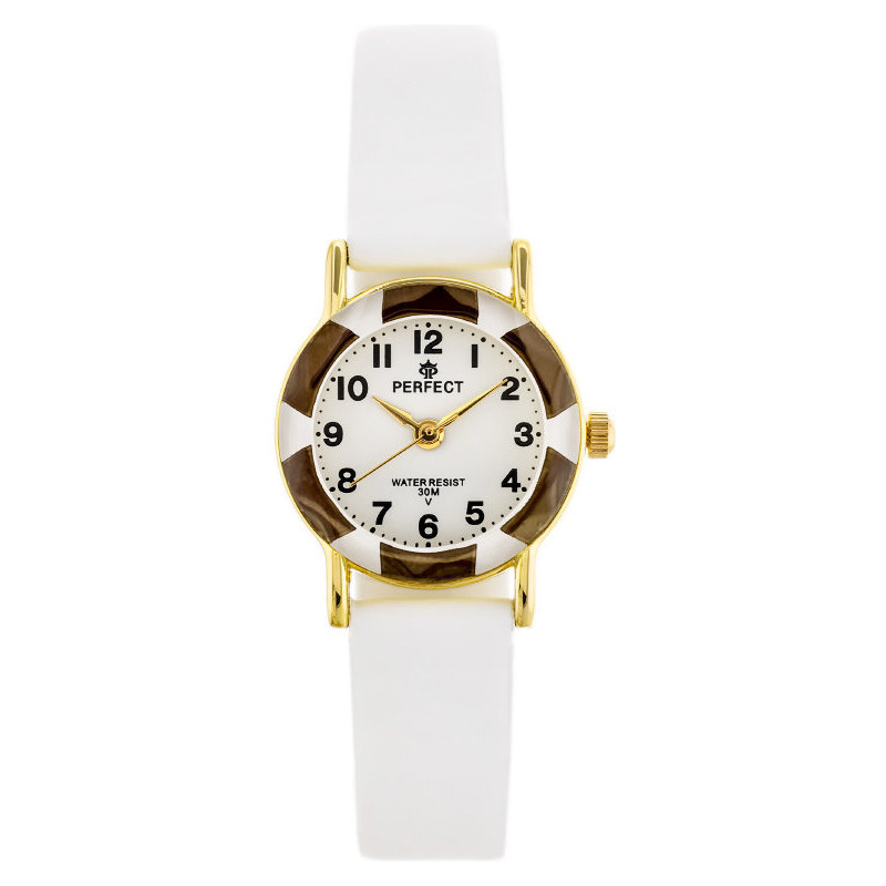 Hodinky detské PERFECT L248 - biele (zp968g) 34496501