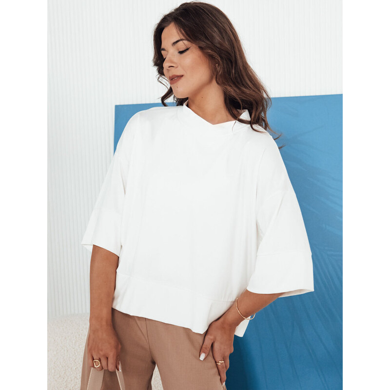 BASIC Smotanové oversize tričko CHARMA RY2476 52670878