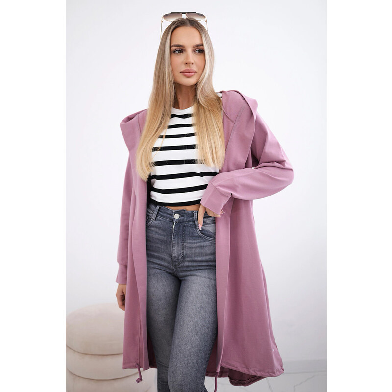 Fashionweek Športová blezer mikina s kapucňou a potlačou K9005 48750762