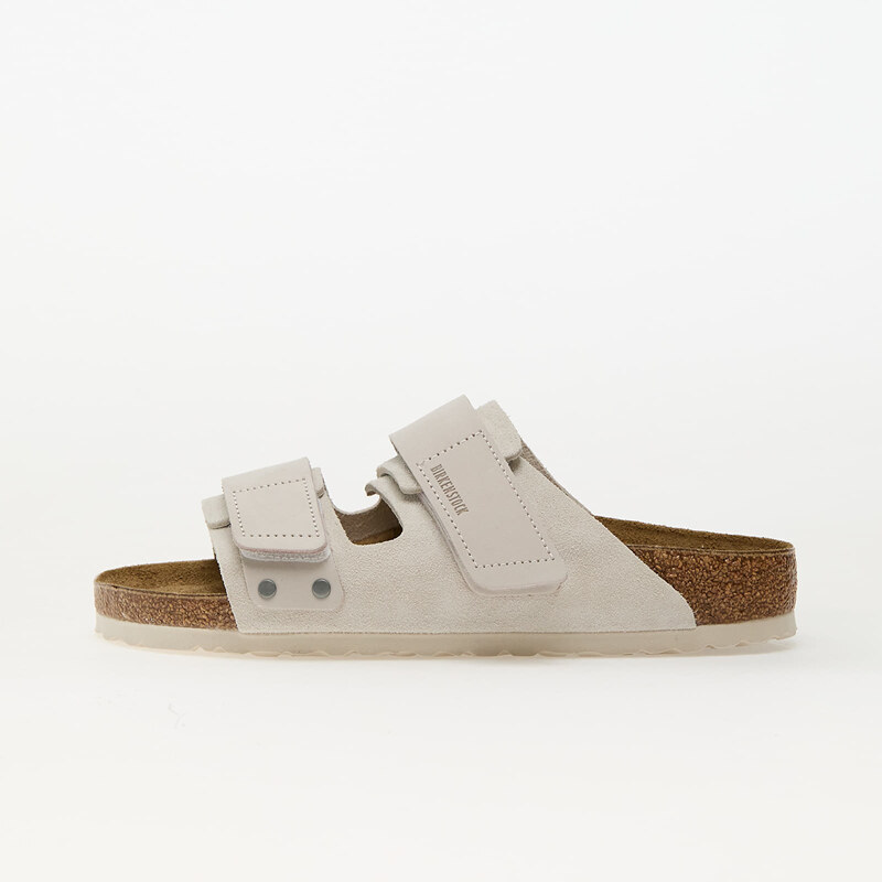 Birkenstock Uji Nubuck Leather/Suede Antique White 62552939
