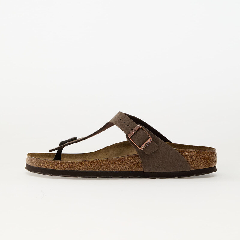 Birkenstock Gizeh Birko-Flor Birkibuc mocca 62552957