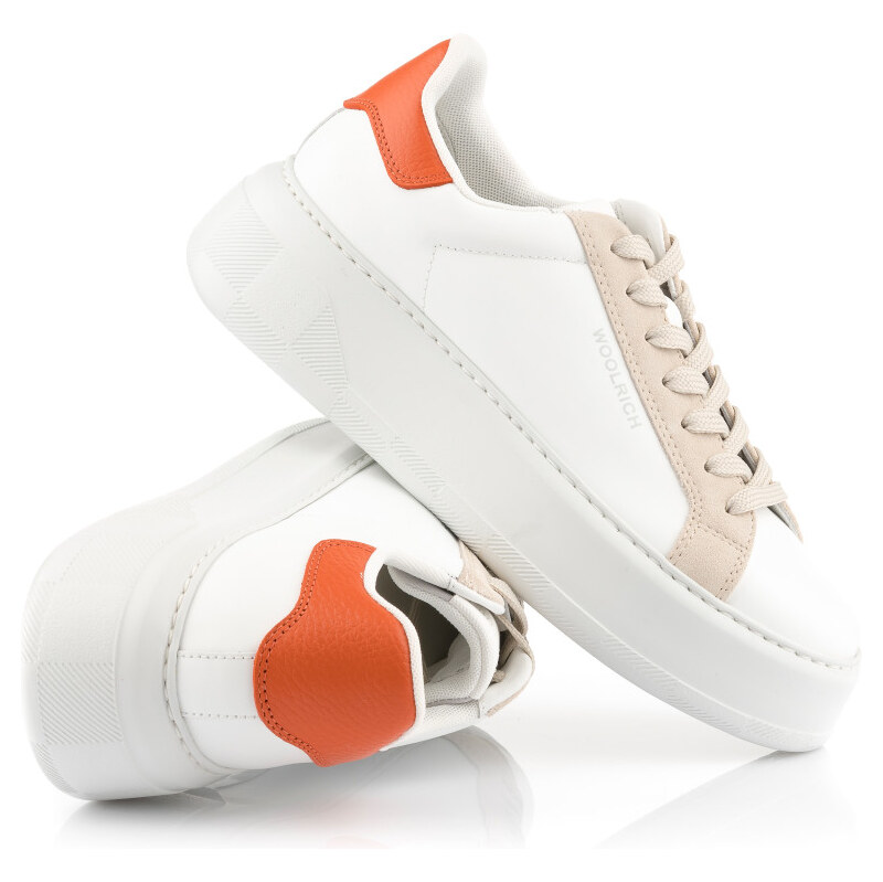 E-shop TENISKY WOOLRICH CHUNKY COURT WOMEN CALF - CAMOSCIO