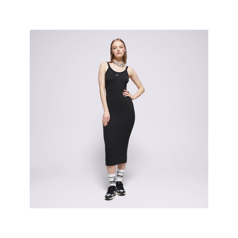 Nike Šaty W Nsw Nk Chll Knt Mrib Tnk Drs ženy Oblečenie Šaty HJ0710 62311324