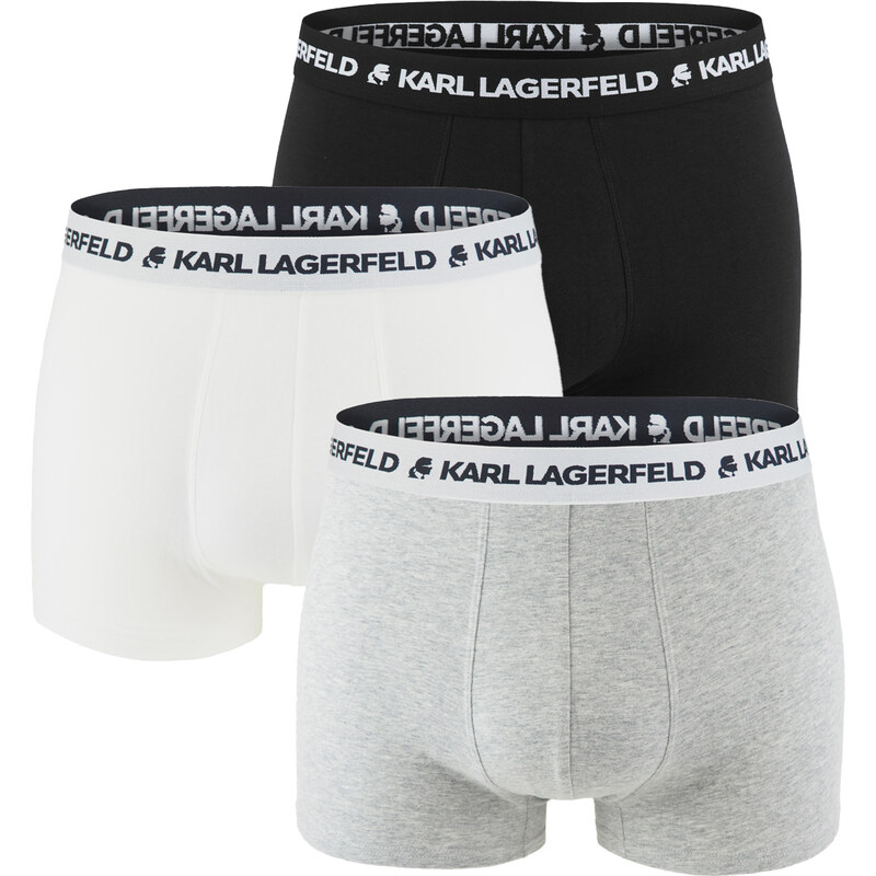 KARL LAGERFELD - boxerky 3PACK organic cotton KARL LAGERFELD black & 62556976