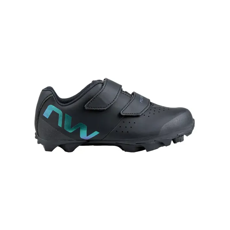 Northwave Hammer Junior detské XC tretry Black/Iridescent vel. 37 62557350