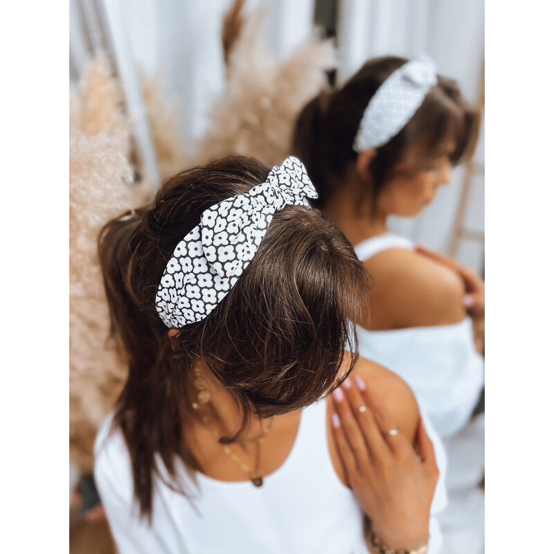 BASIC Biela vzorovaná čelenka WERNER Dstreet HY0025 43017038