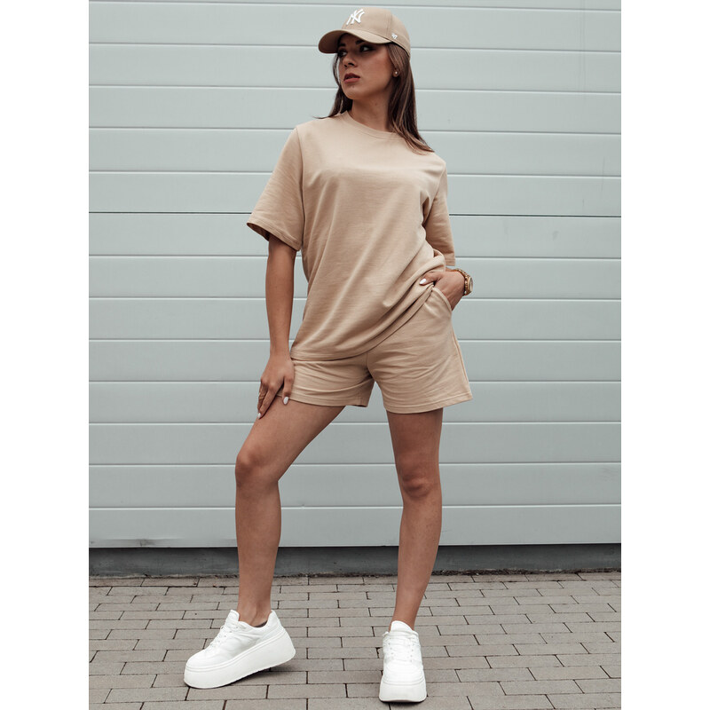 BASIC Béžové dámske kraťase SWAN SY0326 54888246