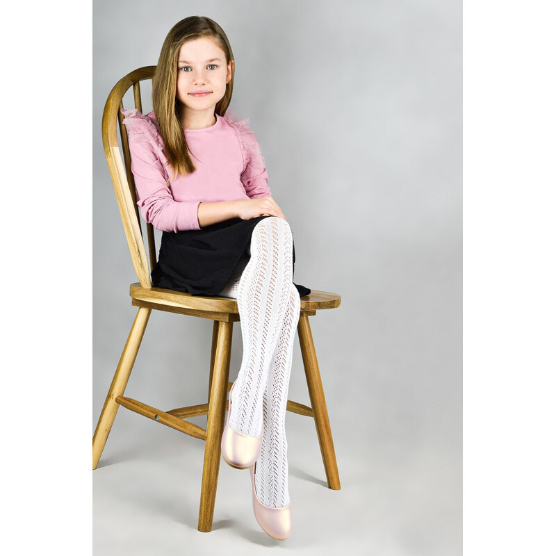 Noviti ČIPKOVANÉ PANČUCHY RB013 0-2 ROKY 65718251