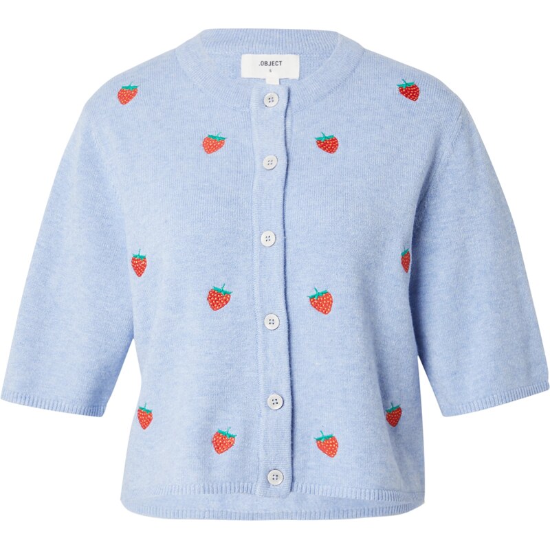 OBJECT Kardigán OBJThess svetlomodrá / svetlozelená / červená 68211709