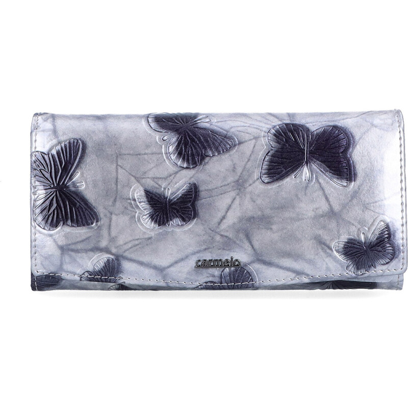 Dámska kožená peňaženka Carmelo biela 2109 M OW 64020904