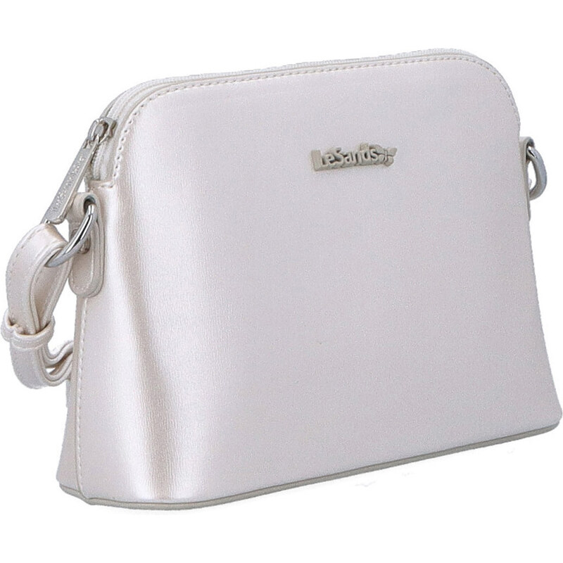 Kabelka zo syntetickej kože crossbody Le Sands béžová 7710 PRL 64020646