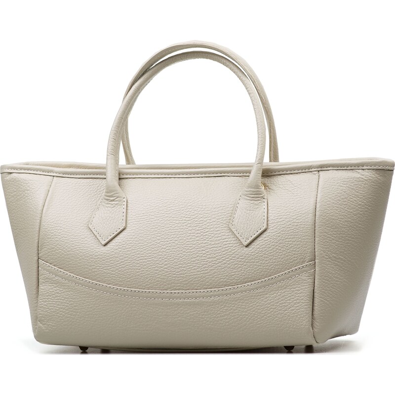 Blaire Kožená kabelka Elea béžová 64987660