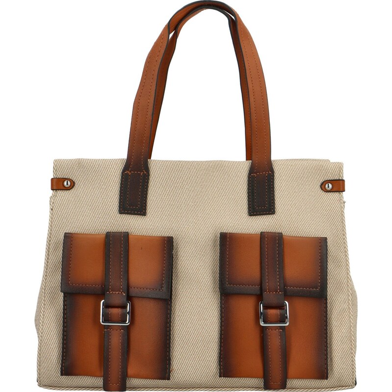 Dámska kabelka cez rameno béžová - Maria C Samantha béžová 62600868