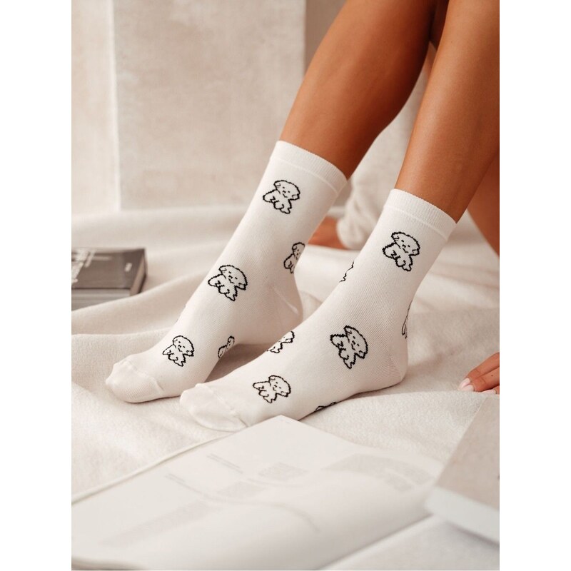 Dámske ponožky Milena 0200-155 šteniatko 37-41 62987728