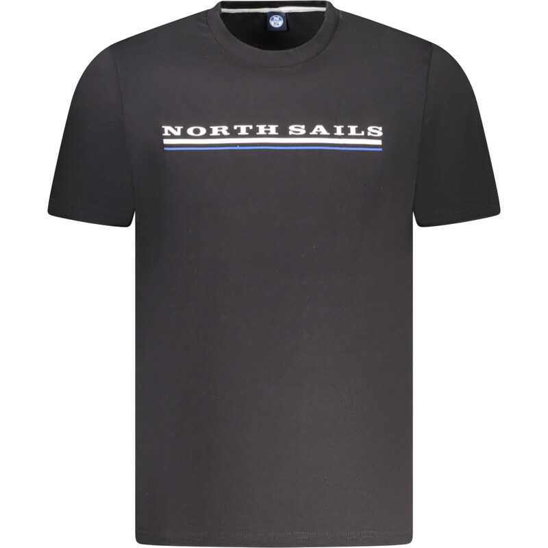 Čierne tričko North Sails s krátkym rukávom 64709406