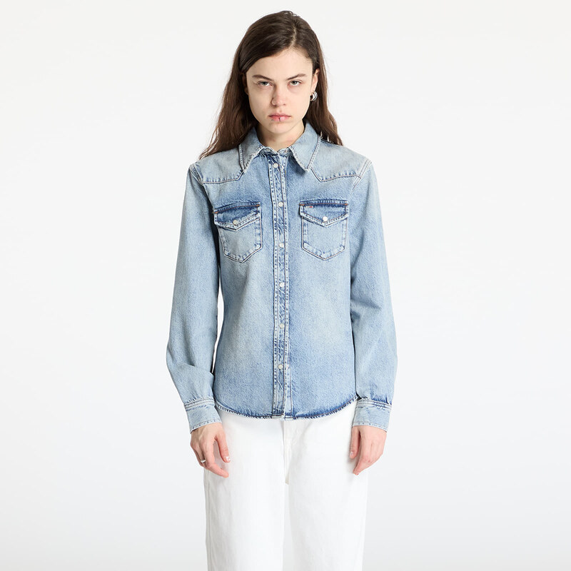 Tommy Hilfiger Košeľa Tommy Jeans Regular Western Shirt Denim M 62578019