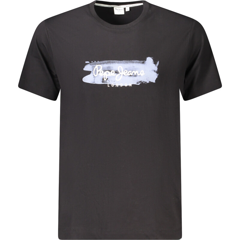 Čierne tričko Pepe Jeans s krátkym rukávom 64704216