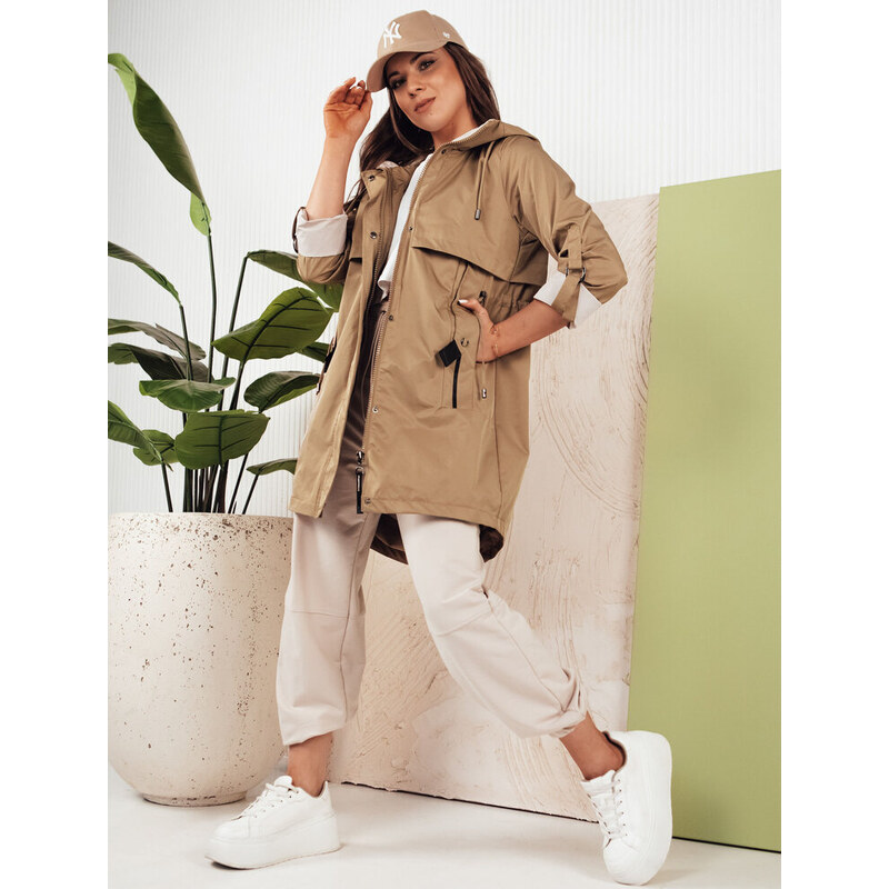 BASIC Tmavobéžová parka MEROY TY4289 50271827