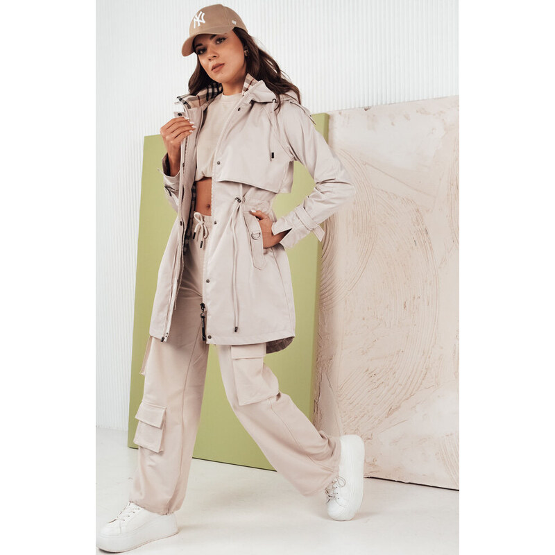 BASIC Svetlosivá prechodná parka MOZA TY4286 50271841