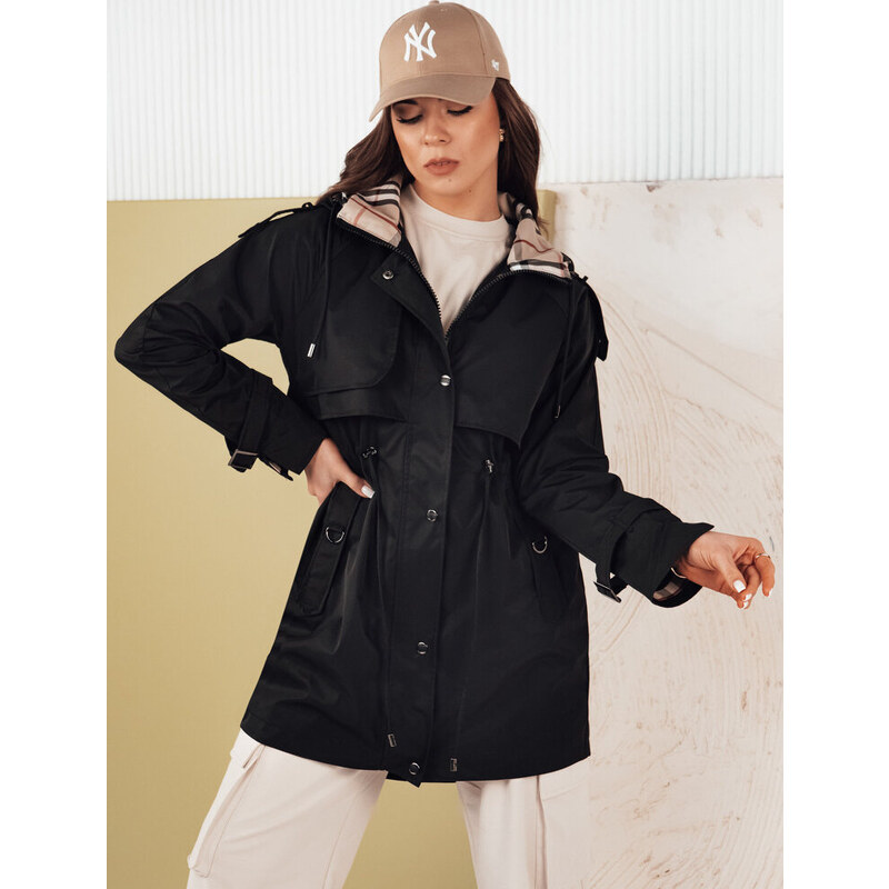 BASIC Čierna prechodná parka MOZA TY4285 50271843