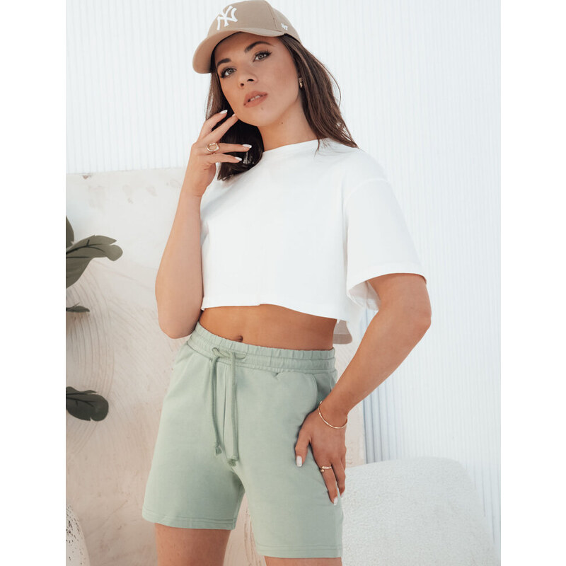 BASIC Zelené dámske kraťase SWAN SY0328 56217613