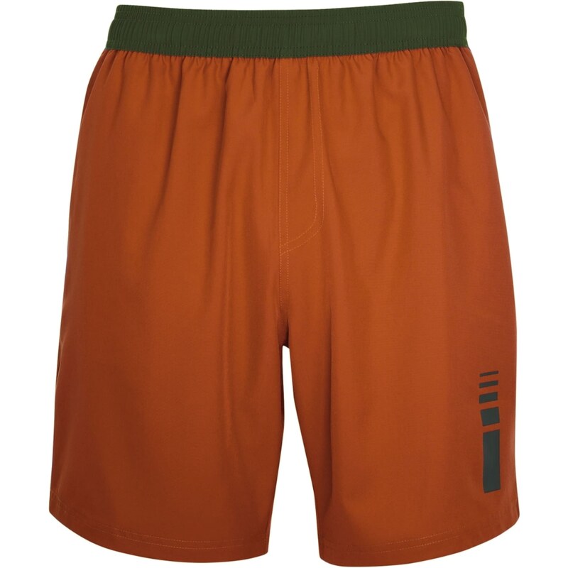 wavebreaker Plavecké šortky mandarínková / čierna 62584118