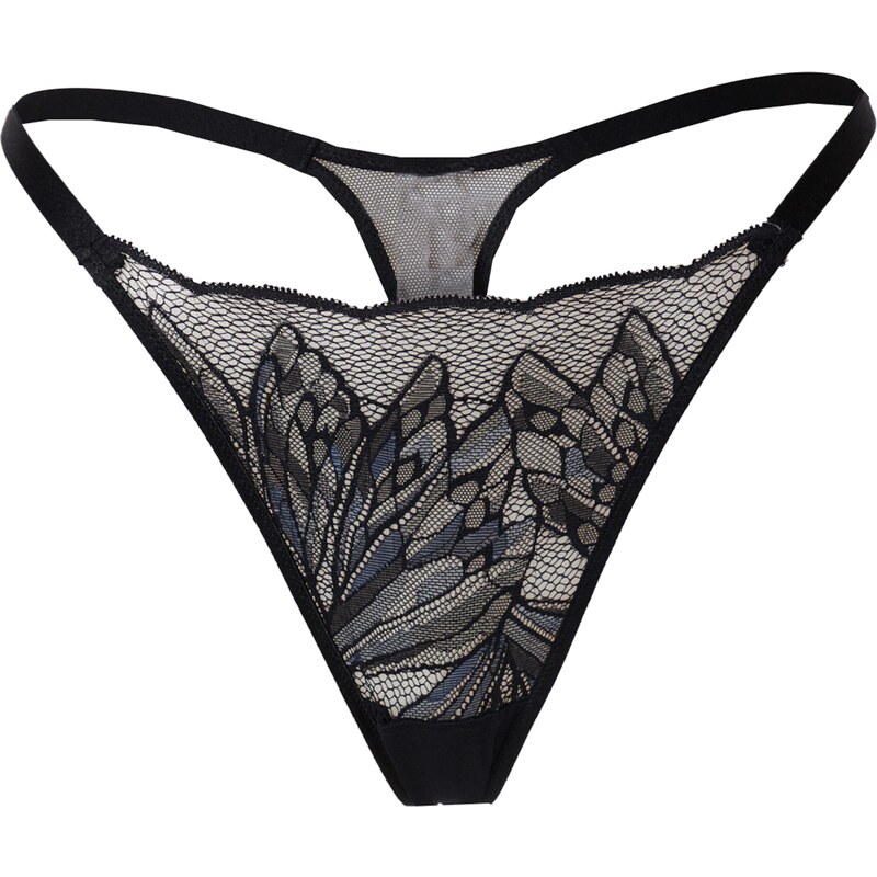 TRIUMPH Tangá Crazy Stupid Love kráľovská modrá / čierna 63161104