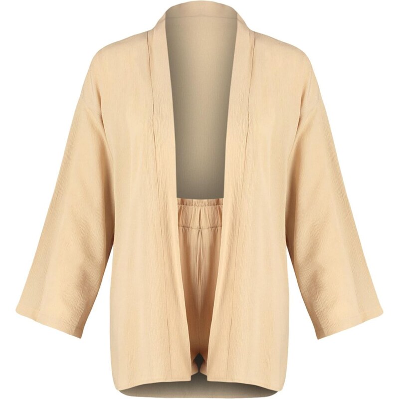 Trendyol Nohavicový kostým béžová 62662774