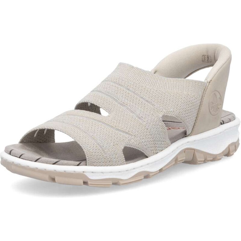 Dámske sandále RIEKER 68895-64 béžová S6 62590404