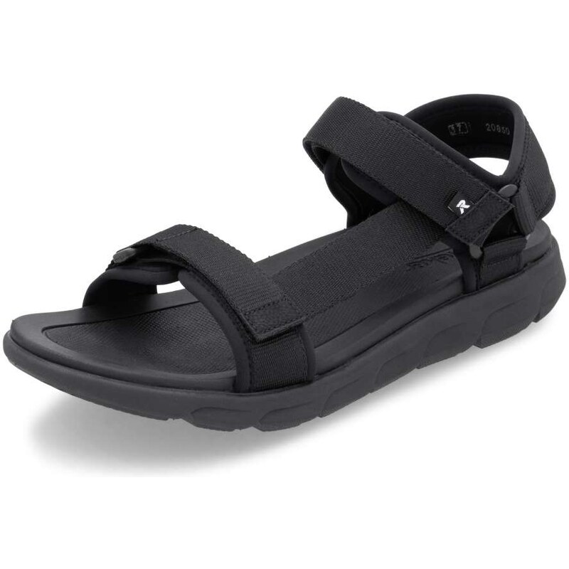 Pánske sandále RIEKER 20850-00 čierna S5 62590914