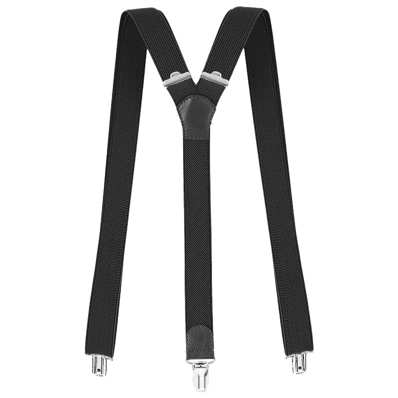 Traky na nohavice čierne šírka 2,5cm 16956950