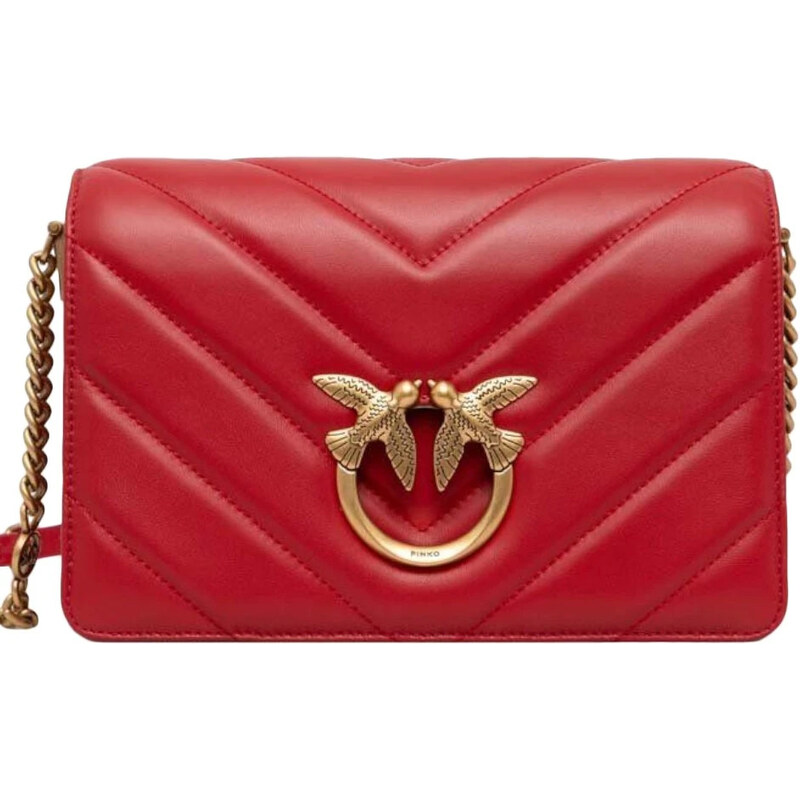 Pinko Dámska kožená crossbody kabelka 100063 A136 R30Q 66591910