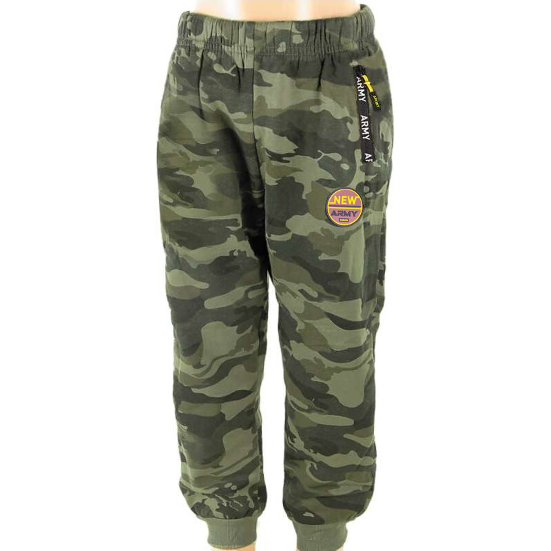 Detské maskáčové tepláky Army 28456716