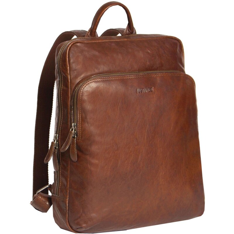 Justified Kožený batoh UNISEX Ringo koňak 55931469