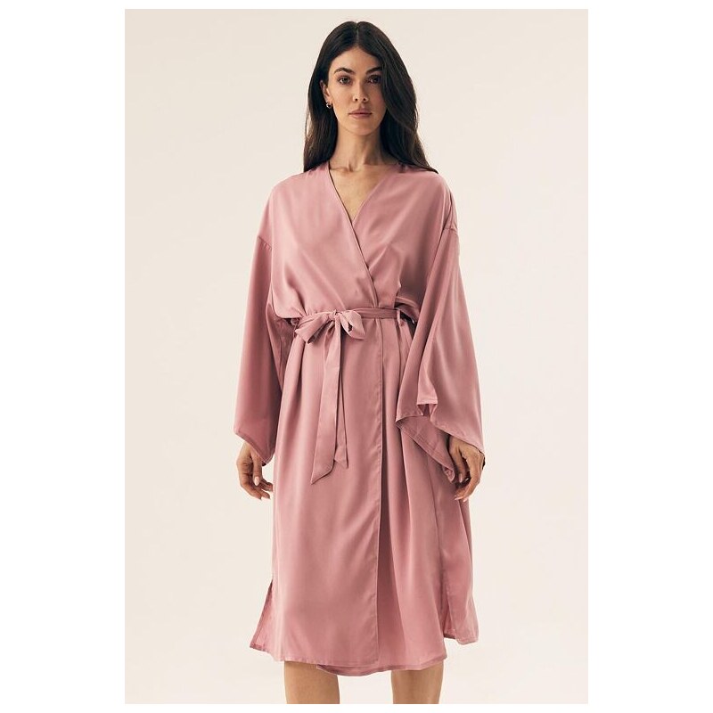 Esotiq Saténový župan Rhone staroružový 62661258