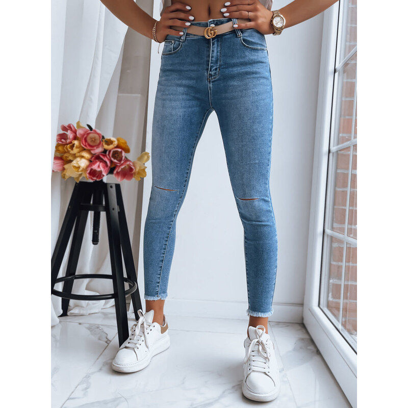 BASIC Modré dámske rifle LOOKING GOOD UY1388 49925862