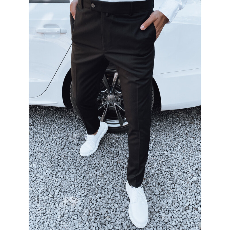 BASIC Čierne spoločenské nohavice UX4290 53169587