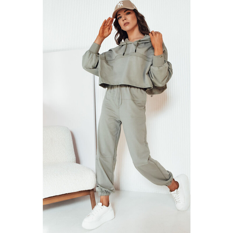 BASIC Olivová tepláková súprava BISTAN AY1016 52670986