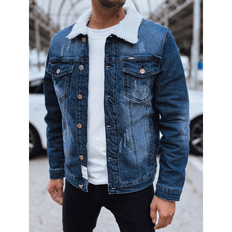 BASIC Pánska zateplená džínsová bunda TX4729 58241870