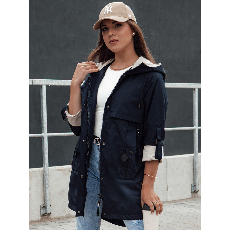 BASIC Tmavomodrá parka MEROY TY4408 58241855