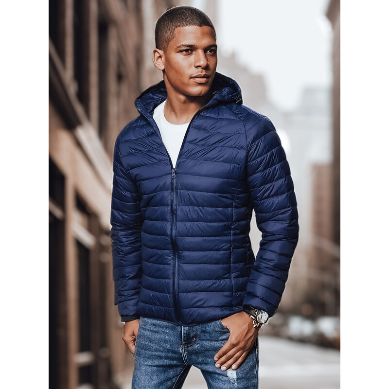 Pánska bunda prechodná žltá Dstreet TX4407 - výpredaj 66362516