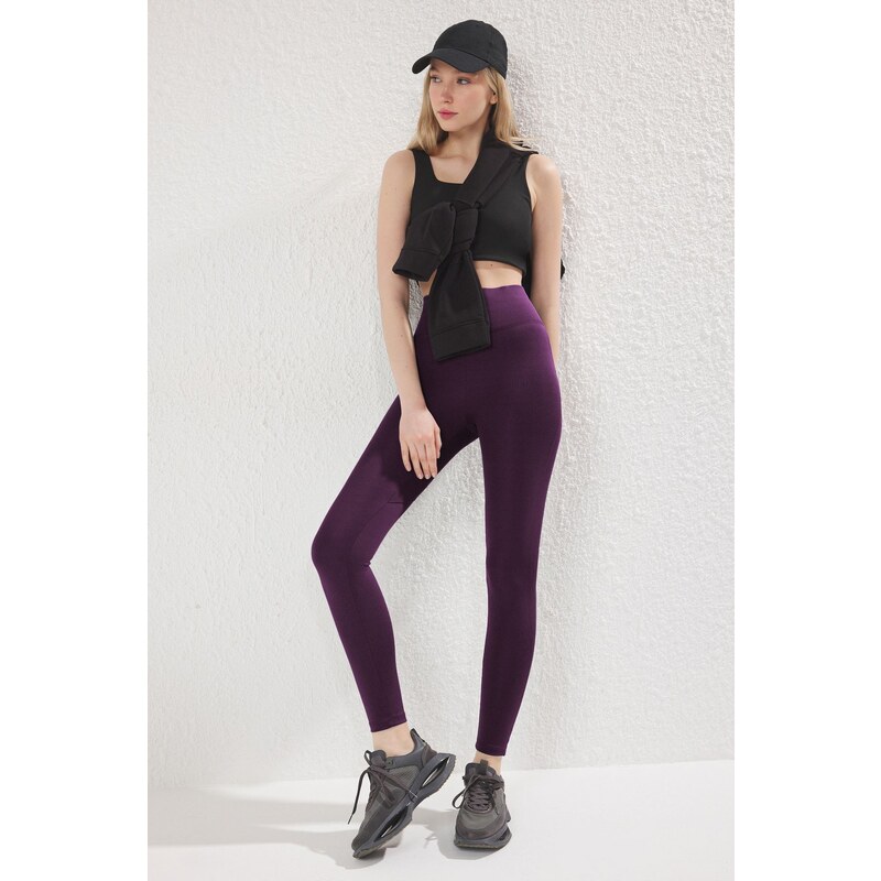 Dámske oblečenie Trendyol TWOAW21TA0030/Navy blue 28365126