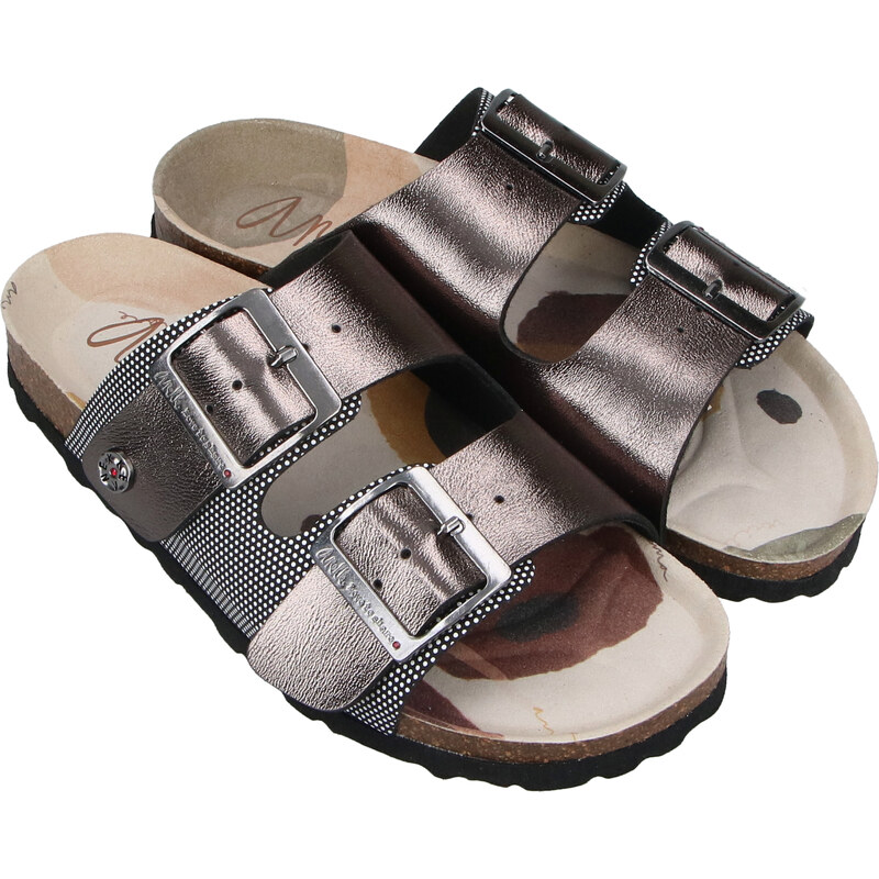 Anekke dámske bio sandále Black Lunares 62577241