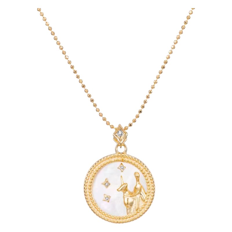 MAJYA Strieborný prívesok s retiazkou MOONLIGHT VIRGO 10883 64582005